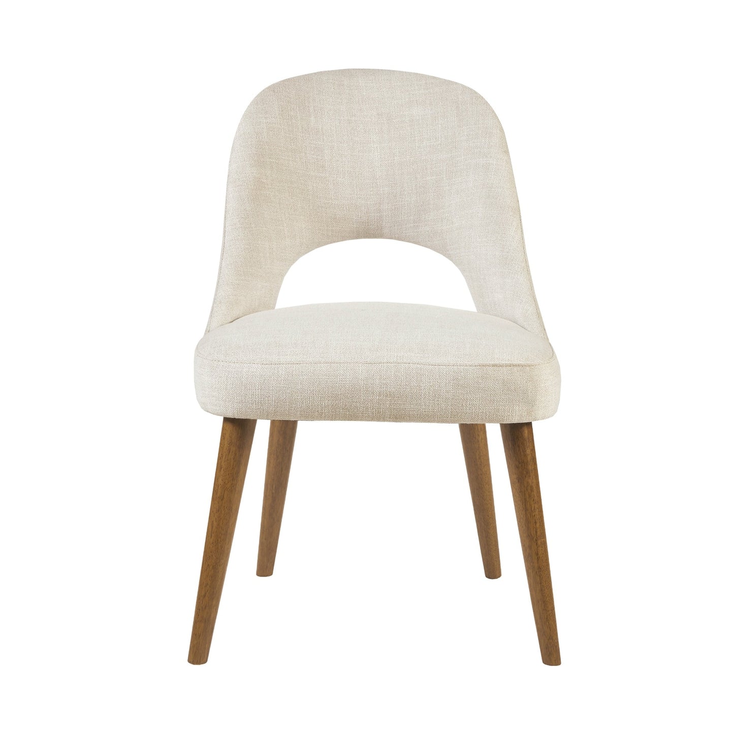 Sedie da pranzo imbottite INK IVY Nola con schienale ritagliato (set da 2)