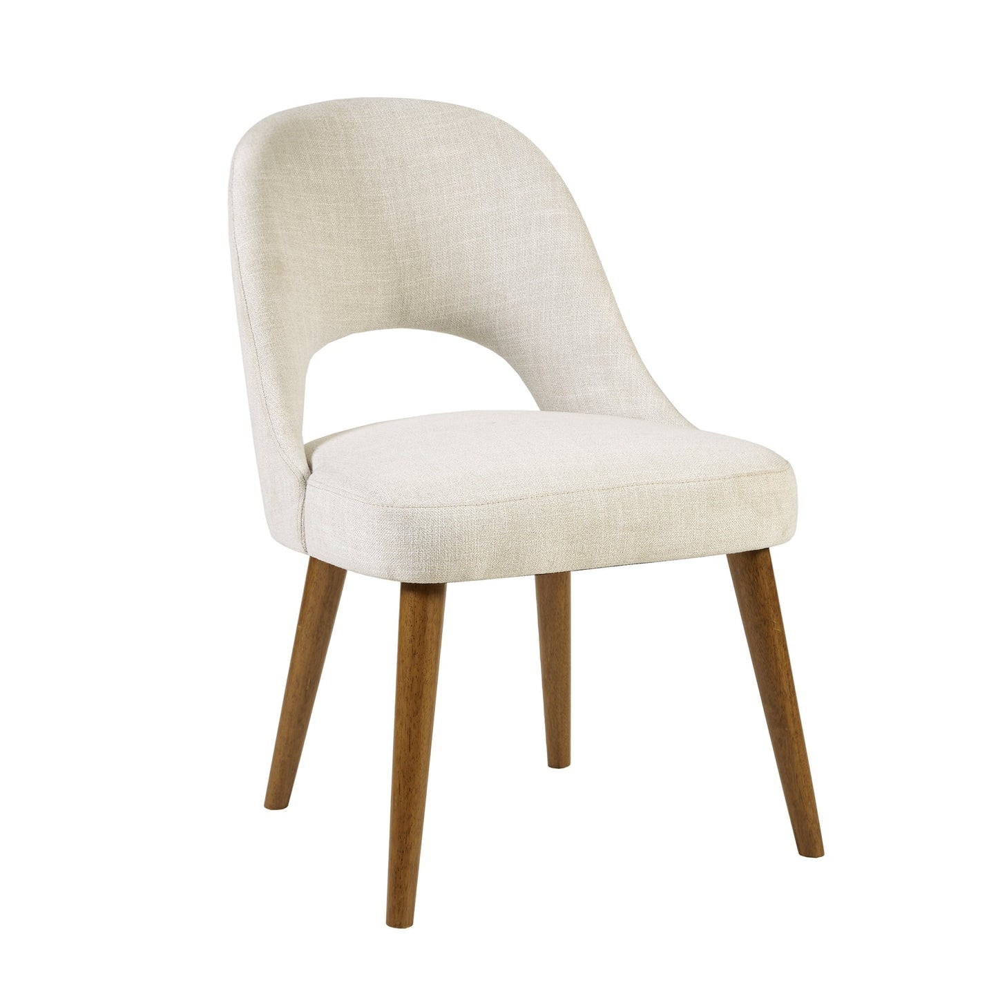 Sedie da pranzo imbottite INK IVY Nola con schienale ritagliato (set da 2)