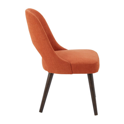 Sedie da pranzo imbottite INK IVY Nola con schienale ritagliato (set da 2)