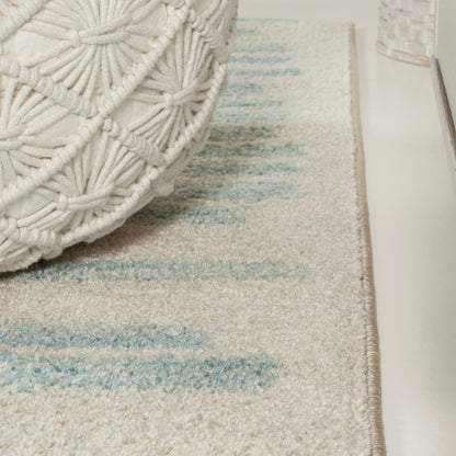 JONATHAN Y Aksil Tappeto moderno a righe berbero