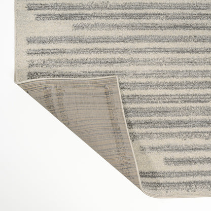 JONATHAN Y Aksil Tappeto moderno a righe berbero