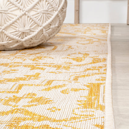 Tappeto per interni/esterni JONATHAN Y Charleston Medallion