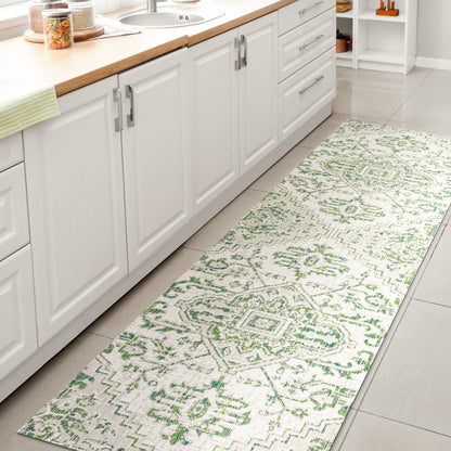 Tappeto per interni/esterni JONATHAN Y Charleston Medallion