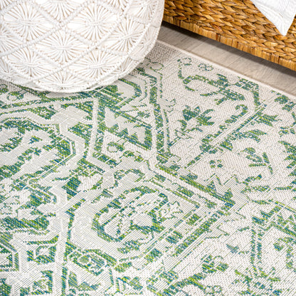 Tappeto per interni/esterni JONATHAN Y Charleston Medallion