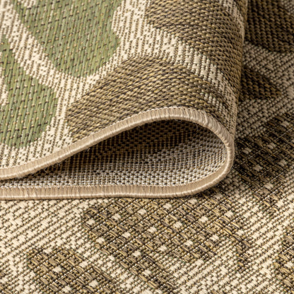 Tappeto per interni/esterni con trama floreale JONATHAN Y