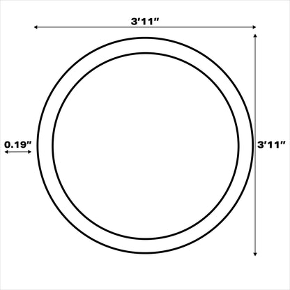 Tappeto per interni/esterni con trama floreale JONATHAN Y