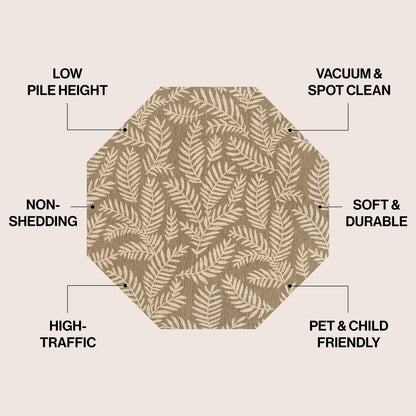 Tappeto per interni ed esterni JONATHAN Y Galon Palm Frond
