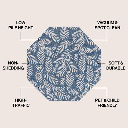 Tappeto per interni ed esterni JONATHAN Y Galon Palm Frond