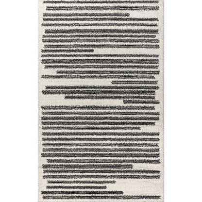 JONATHAN Y Aksil Tappeto moderno a righe berbero