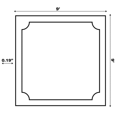 Tappeto per interni/esterni con trama testurizzata JONATHAN Y Zinnia