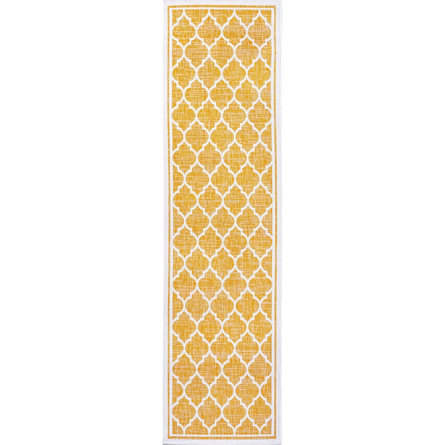 Tappeto per interni/esterni con trama testurizzata JONATHAN Y Zinnia