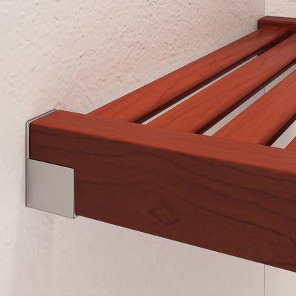 Sistema di armadiatura Simplicity in legno massello John Louis Home Reach-In Mogano rosso