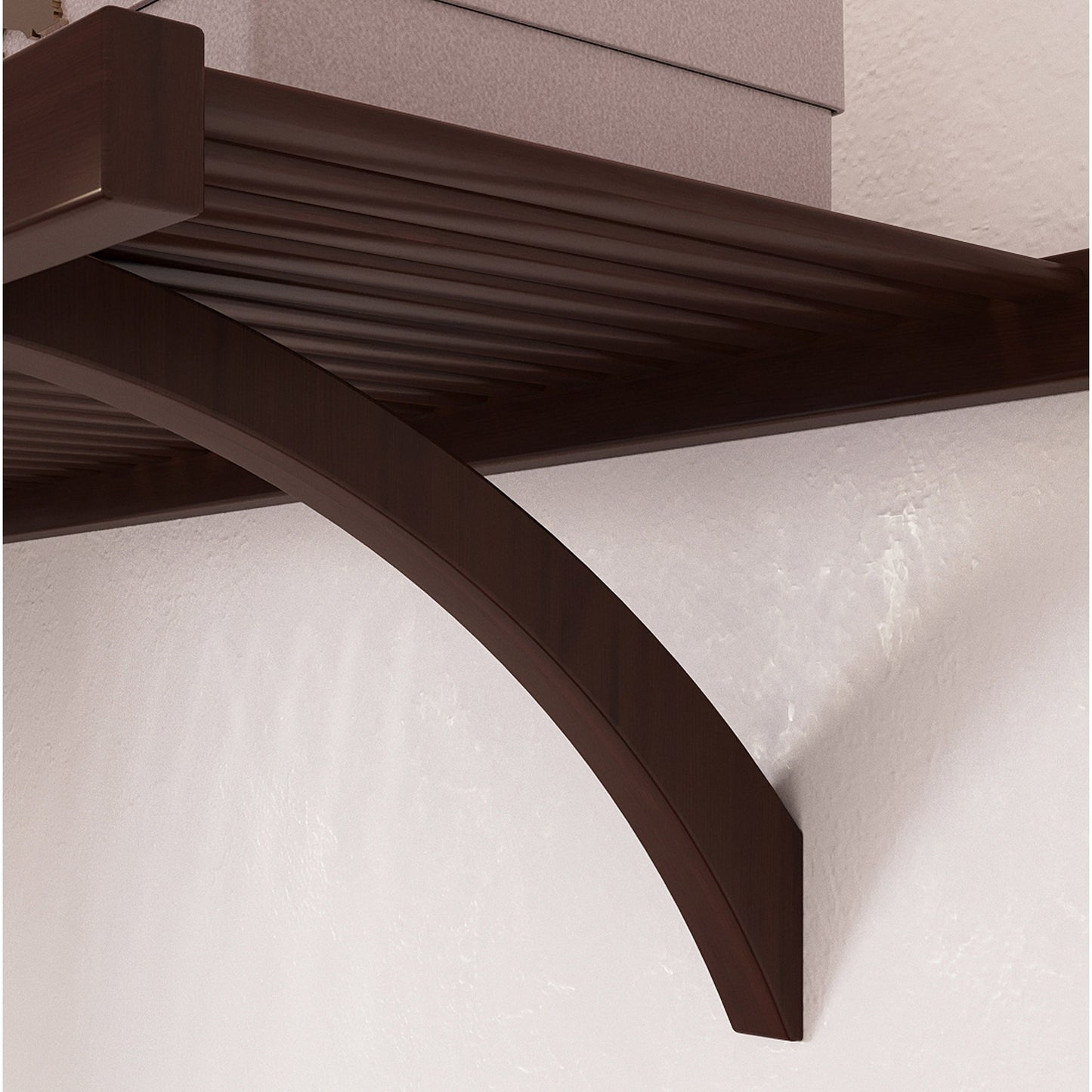 Sistema di armadiatura Simplicity Reach-In in legno massello John Louis Home Espresso