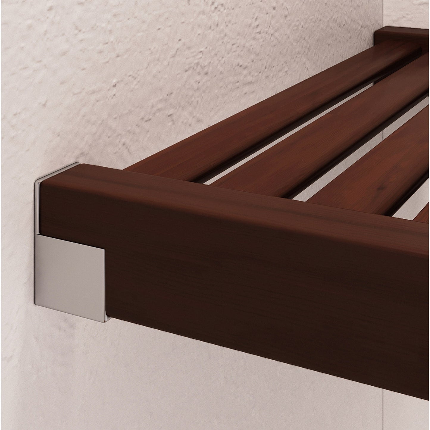 Sistema di armadiatura Simplicity Reach-In in legno massello John Louis Home Espresso