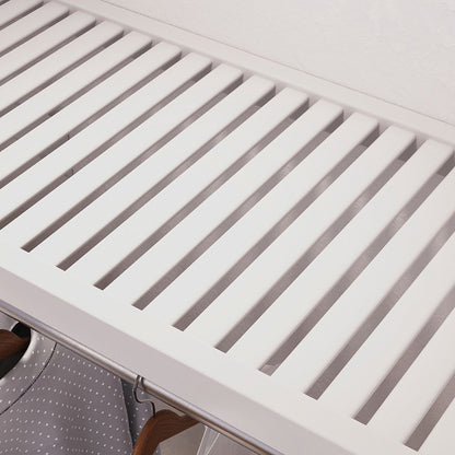 Sistema di armadi a muro John Louis Home in legno massello con 3 cassetti, bianco