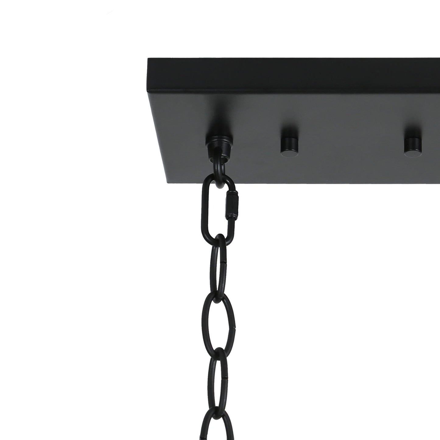 Lampadario lineare moderno Kasy a 5 luci con isola da cucina in vetro testurizzato, design unico