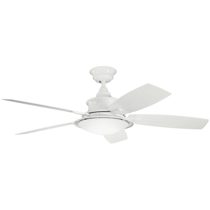 Ventilatore da soffitto a LED Kichler Cameron 52 a 5 pale con telecomando