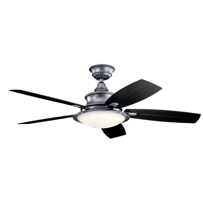 Ventilatore da soffitto a LED Kichler Cameron 52 a 5 pale con telecomando