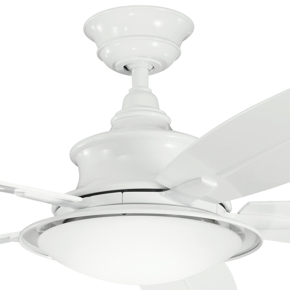 Ventilatore da soffitto a LED Kichler Cameron 52 a 5 pale con telecomando