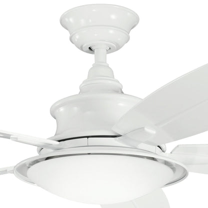 Ventilatore da soffitto a LED Kichler Cameron 52 a 5 pale con telecomando