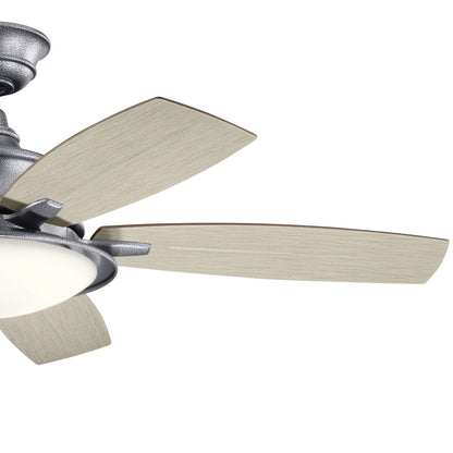 Ventilatore da soffitto a LED Kichler Cameron 52 a 5 pale con telecomando