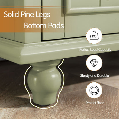 Credenza da cucina, mobile bar, mobiletto portaoggetti decorativo