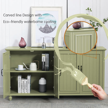 Credenza da cucina, mobile bar, mobiletto portaoggetti decorativo