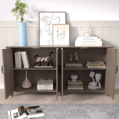 Credenza da cucina, mobile bar, mobiletto portaoggetti decorativo