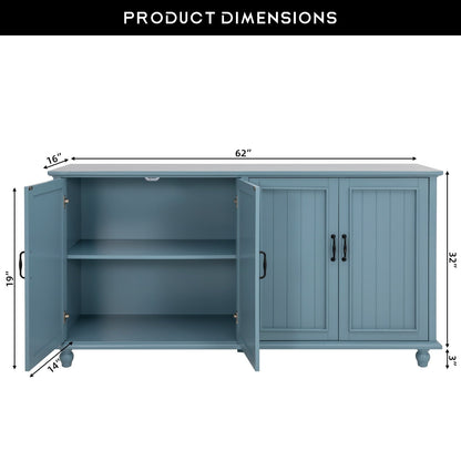Credenza da cucina, mobile bar, mobiletto portaoggetti decorativo