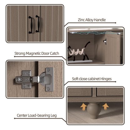 Credenza da cucina, mobile bar, mobiletto portaoggetti decorativo
