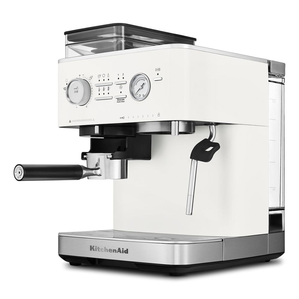 Macchina per caffè espresso semiautomatica KitchenAid con macinacaffè, KES6551