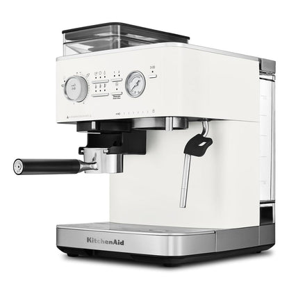 Macchina per caffè espresso semiautomatica KitchenAid con macinacaffè, KES6551