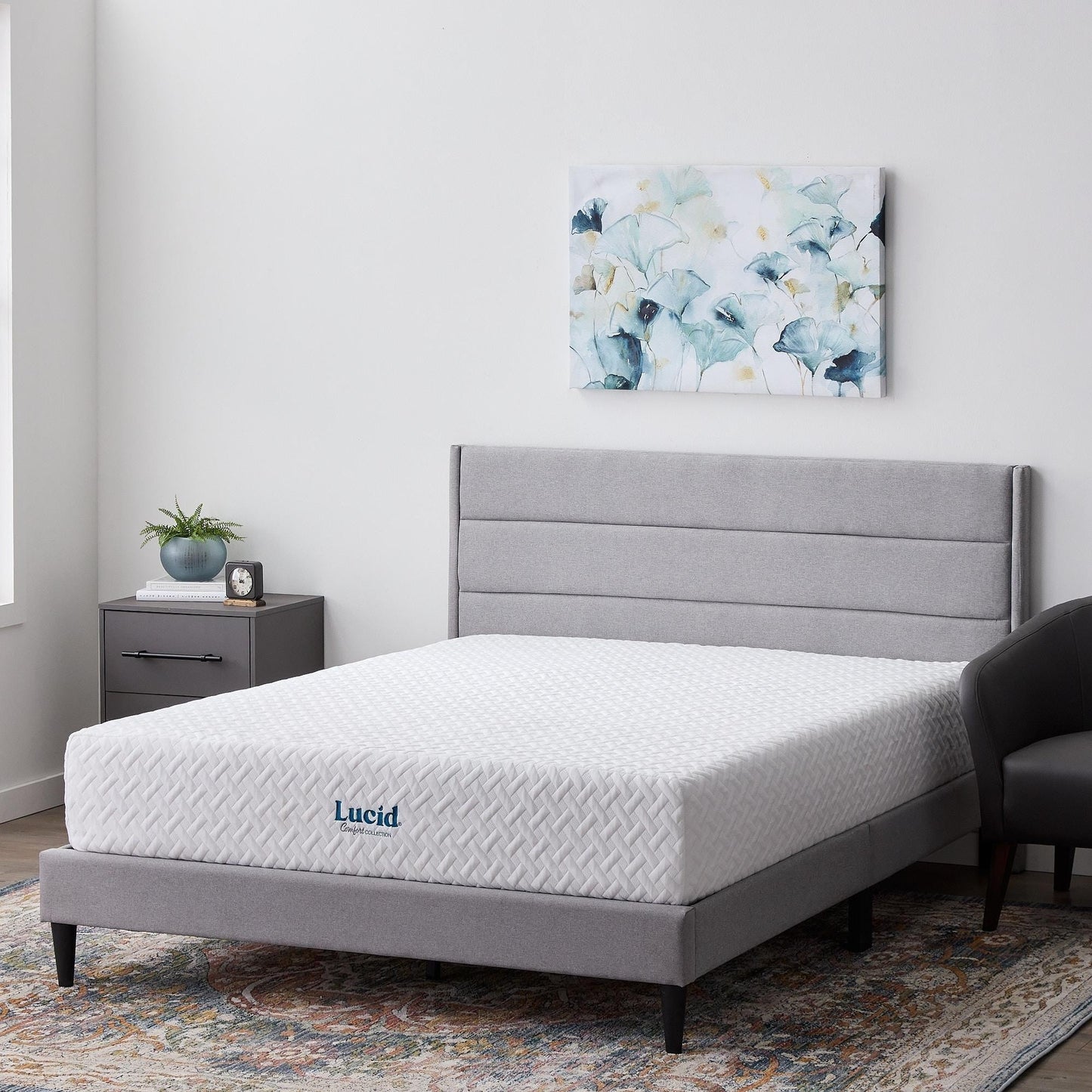 Materasso in memory foam Lucid da 12 pollici