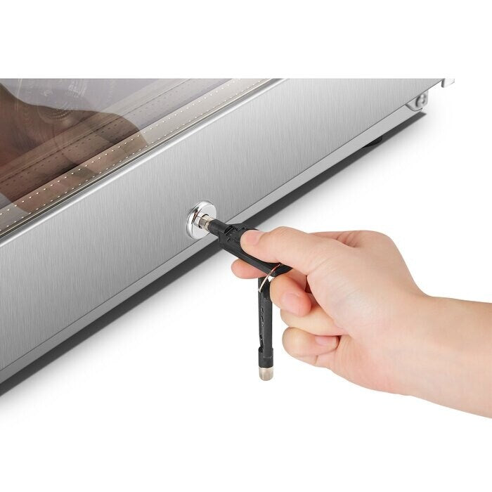 Refrigeratore per vino con compressore a doppia zona LanboPro da 24 pollici e 44 bottiglie