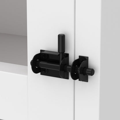 Grande cuccia angolare per cani per 2 cani, gabbia a forma di L - 58,7X41,1