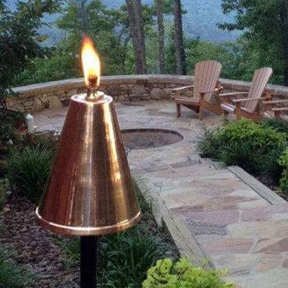 Grande torcia Tiki a cono hawaiano