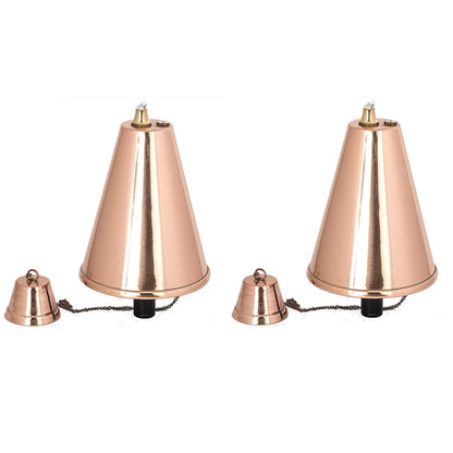 Grande torcia Tiki a cono hawaiano