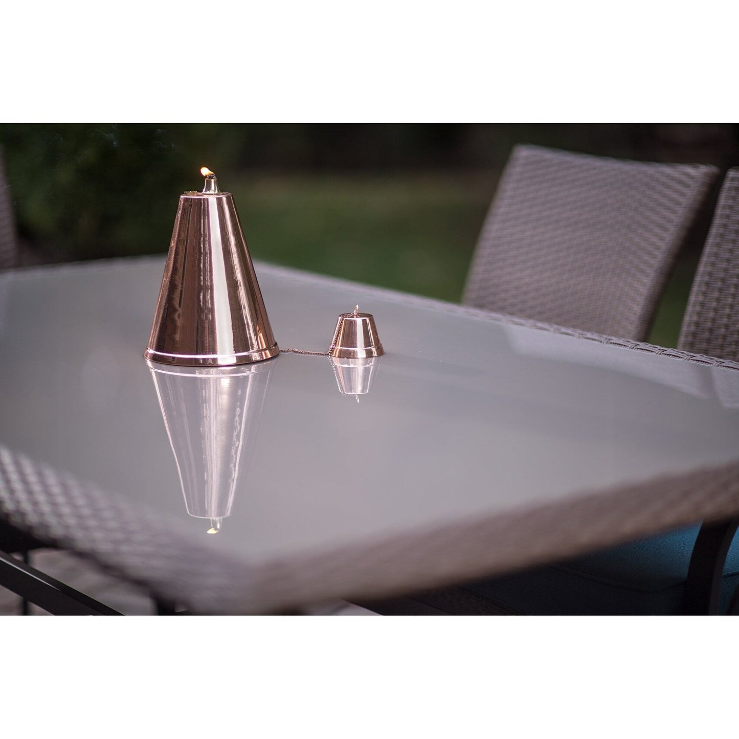 Grande torcia Tiki a cono hawaiano