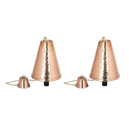 Grande torcia Tiki a cono hawaiano