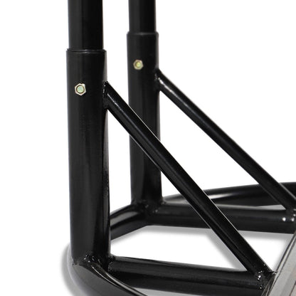 Sedia a forma di uovo sospesa LeisureMod per 2 persone con supporto - Amaca da esterno/interno in rattan e vimini per patio con cuscini