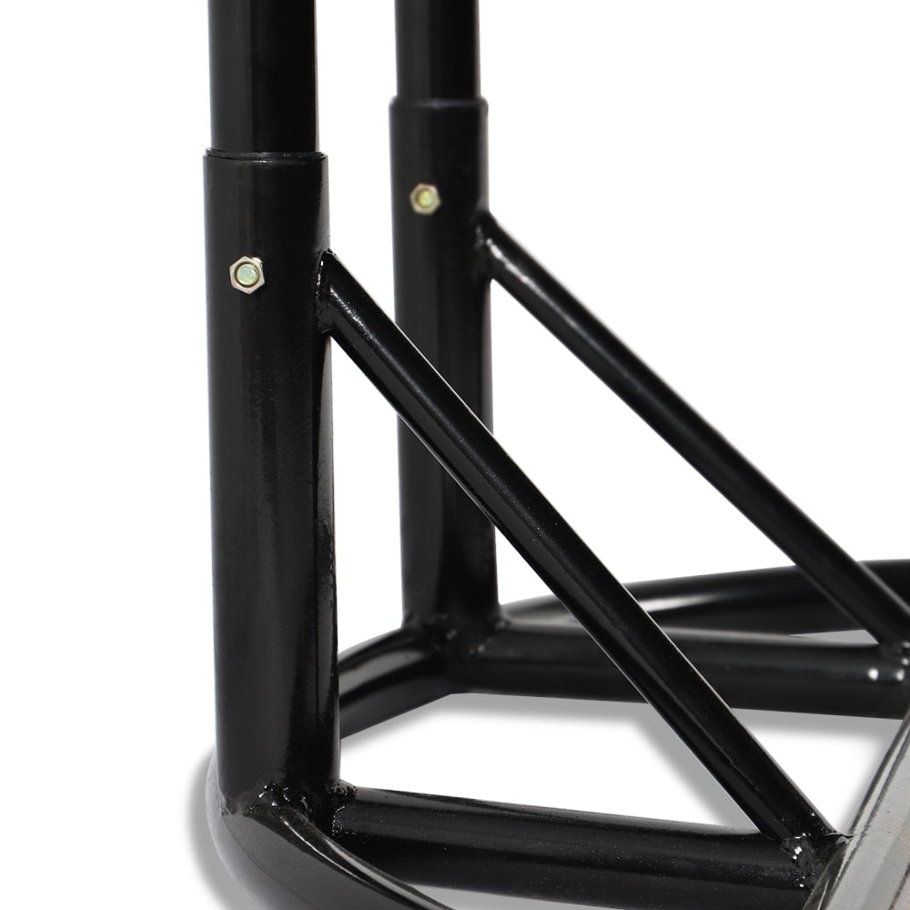 Sedia a forma di uovo sospesa LeisureMod per 2 persone con supporto - Amaca da esterno/interno in rattan e vimini per patio con cuscini