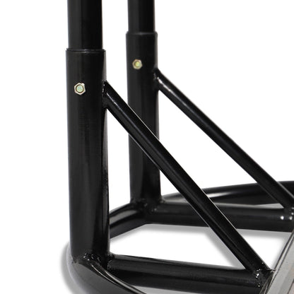 Sedia a forma di uovo sospesa LeisureMod per 2 persone con supporto - Amaca da esterno/interno in rattan e vimini per patio con cuscini