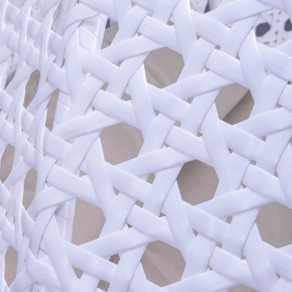 Sedia a forma di uovo sospesa LeisureMod per 2 persone con supporto - Amaca da esterno/interno in rattan e vimini per patio con cuscini