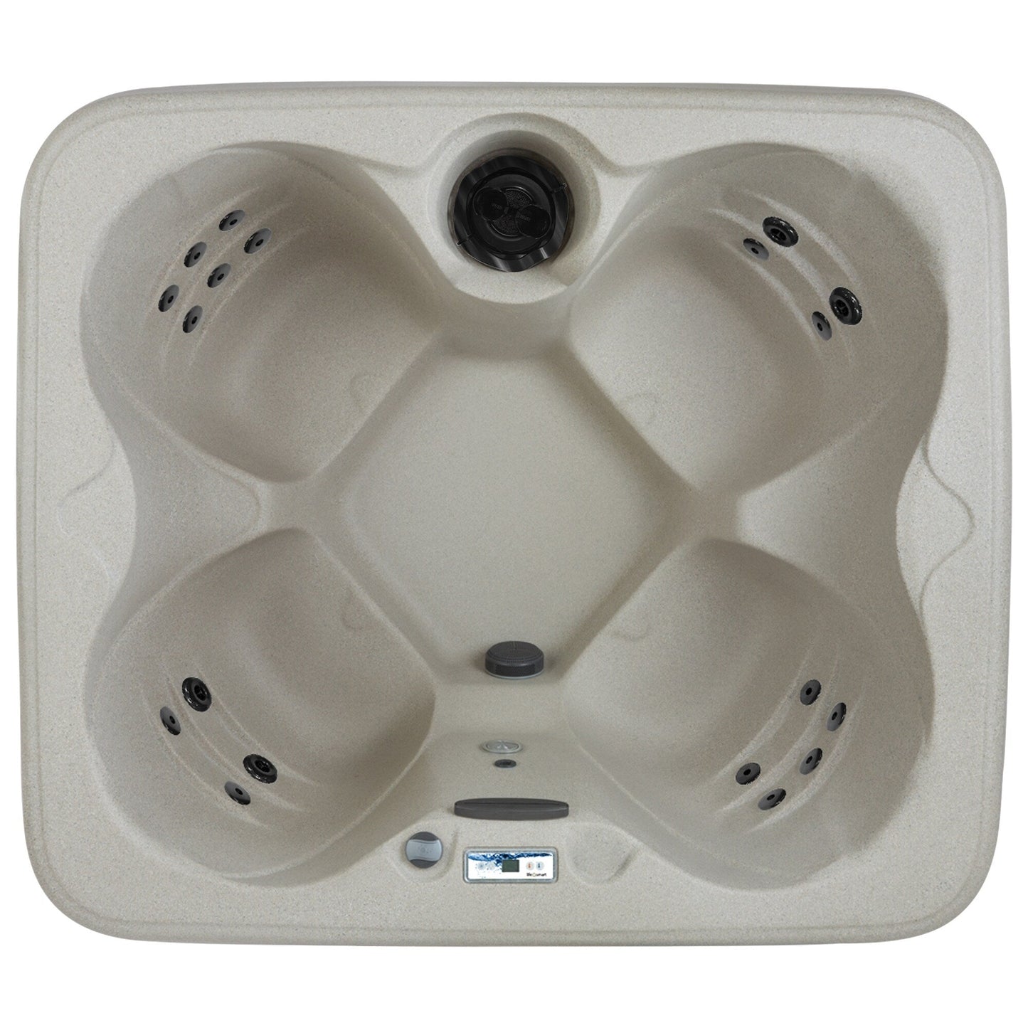 Spa Lifesmart LS100 Plug and Play da 4 persone, 13 getti, 110 V, con luce LED subacquea