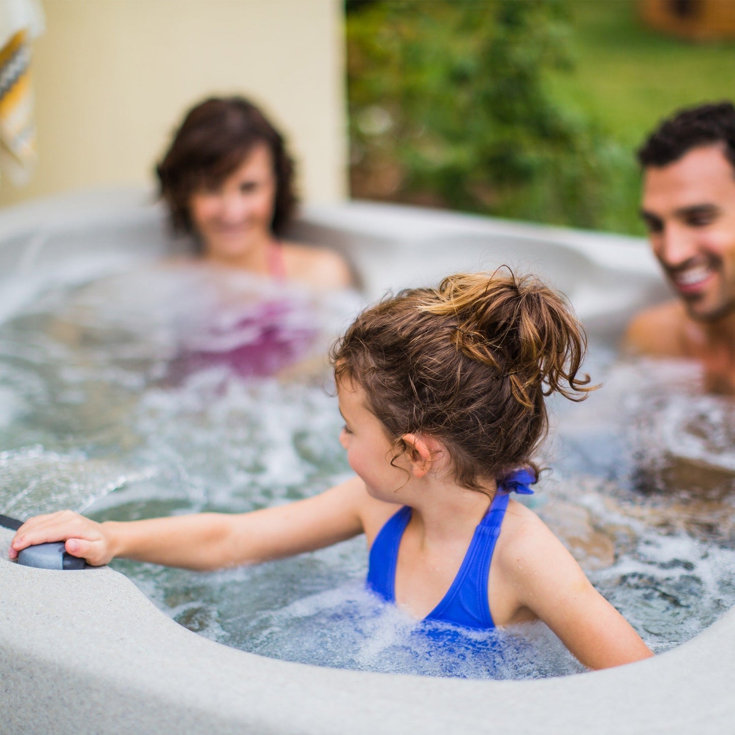 Spa Lifesmart LS100DX Plug and Play da 4 persone, 20 getti, 110 V, con cascata