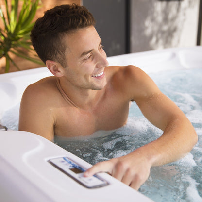 Lifesmart LS450DX Spa Plug and Play da 7 persone, 22 getti, 110 V, con cascata