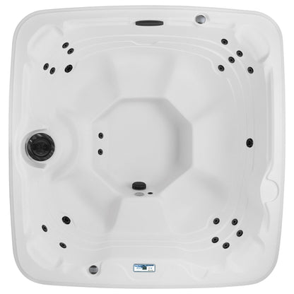 Lifesmart LS450DX Spa Plug and Play da 7 persone, 22 getti, 110 V, con cascata