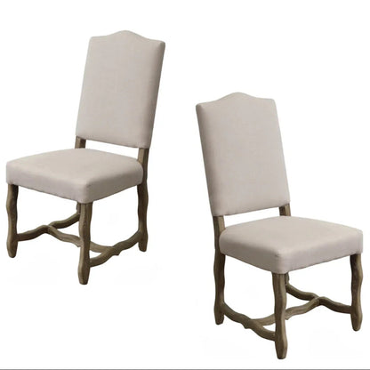 Sedia da pranzo Camelback in stile francese country