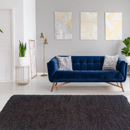 Tappeto Linon Flokati in lana spessa