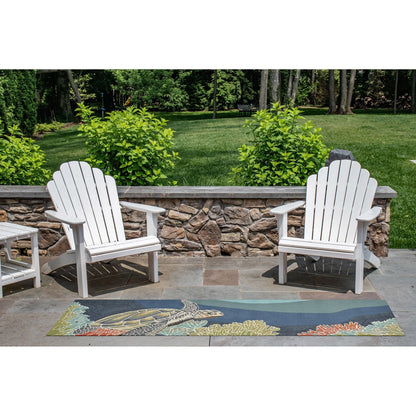 Liora Manne Ravella Akumal Tappeto per interni/esterni Ocean